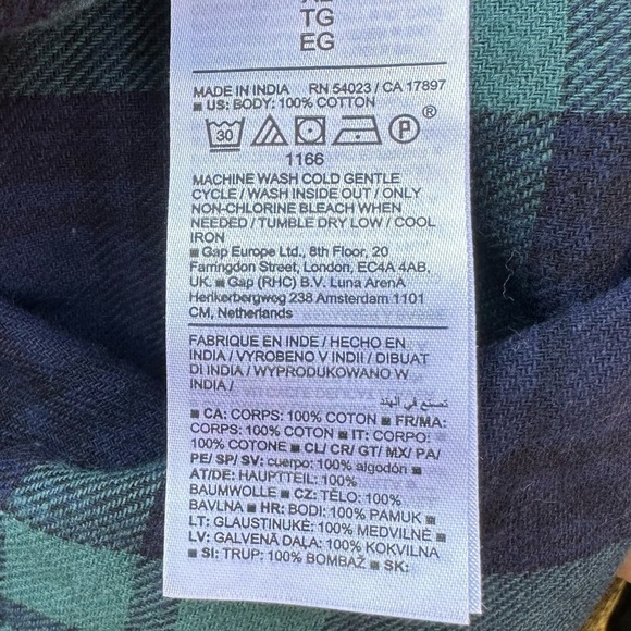 NWT Old Navy The Boyfriend Button Down Shirt Sz XL - Picture 6 of 8